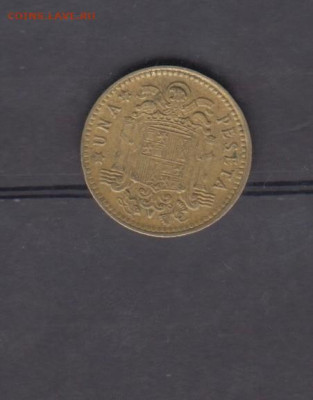 Испания 1966 ( в зведе 67) 1 песета до 29 07 - 20а