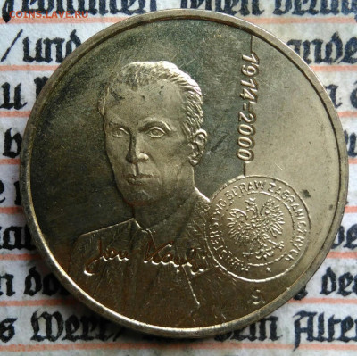 Польша 2 злотых 2014 года Ян Карский до 28.07.2025 - IMG_20250715_234429