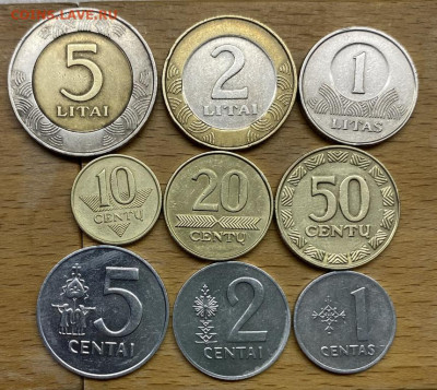 Набор регулярных монет Литва 9 шт 5 2 1 лит 50 20 10 цента - nabor_reguljarnykh_monet_litva_9_sht_bimetall_5_2_1_lit_50_20_10_5_2_1_centa