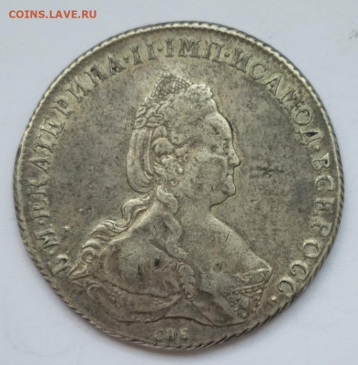 Рубль 1785год.Спб.ЯА! - 1_rubl_1785_s_rublja