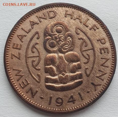 2 пенни 1941г, 20 центов 2006г, до 31.07 - 1
