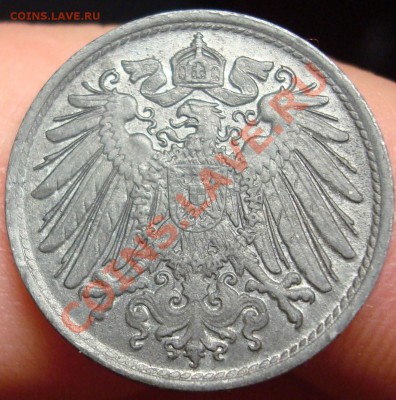 Германия 10 пфенингов 1918 г. XF цинк до 22.02 в 22-30 - DSC03611.JPG