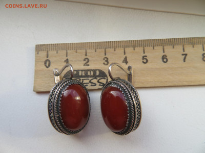Серьги. Серебро с камнем	15,64гр. - 5.JPG
