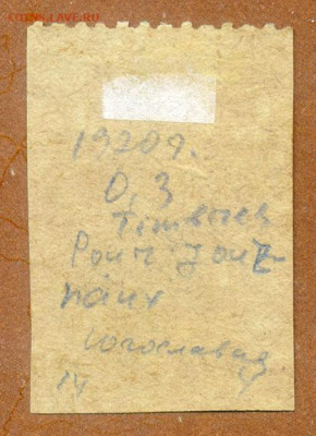 Государство Сербов Хорватов Словенцев 1920 до 3.08. - марка-почта_ГСХС-1920-нп4п_фн