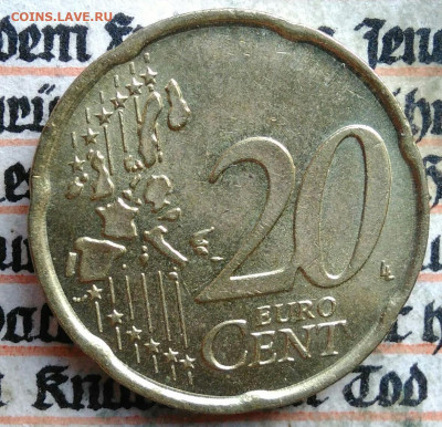 Италия 20 центов 2002 года до 04.08.2025 - IMG_20250730_003729