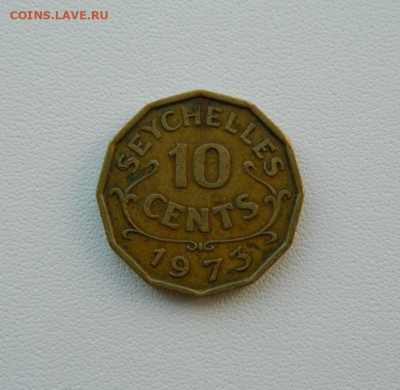 Британские Сейшельские острова 10 центов 1973 г. до 04.08.25 - DSCN6453.JPG