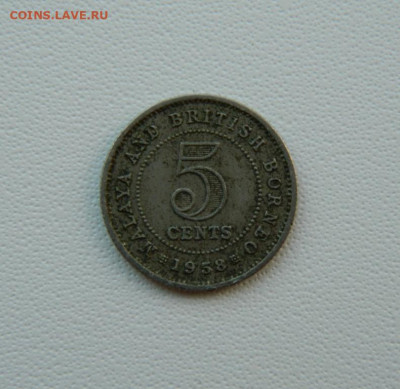 Малайя и Британское Борнео 5 центов 1958 г. до 04.08.25 - DSCN6464.JPG