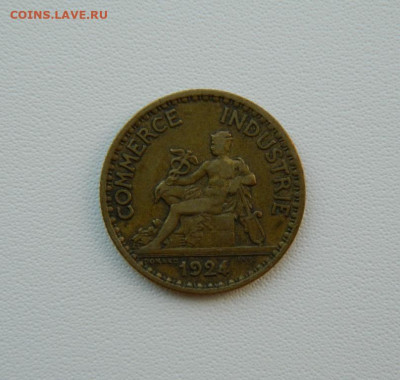 Франция 1 франк 1924 г. до 04.08.25 - DSCN6456.JPG