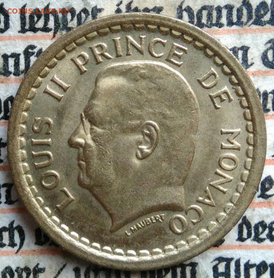 Монако 1 франк 1945 года до 04.08.2025 - IMG_20250730_235514