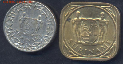 Суринам 5 центов 1966 г.   2.08.2025 г. 22 -00 МСК. - Суринам1