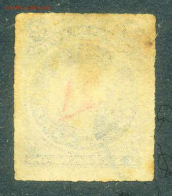 Боливия марка 1887 до 6.08. - марка-почта_Боливия-1887-2с_фн