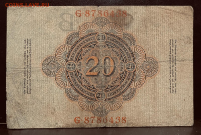 С рубля. 10 марок Германия.1910 г. До 05.08. В 22-00 мск - FullSizeRender - 2025-08-01T134900.947