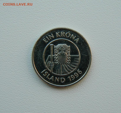 Исландия 1 крона 1996 г. (Фауна) до 07.08.25 - DSCN6514.JPG