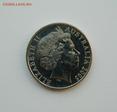 Австралия 20 центов 2005 г. (Юбилейная) Крупная! до 07.08.25 - DSCN6504.JPG