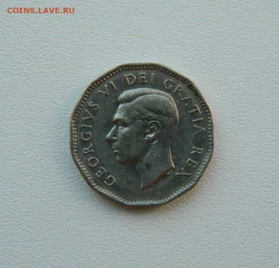 Канада 5 центов 1951 г. (Юбилейная) до 07.08.25 - DSCN6495.JPG
