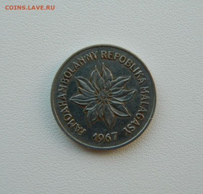 Мадагаскар 5 франков 1967 г. (Фауна) до 07.08.25 - DSCN6479.JPG