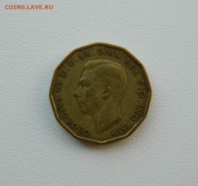 Великобритания 3 пенса 1945 г. до 07.08.25 - DSCN6500.JPG