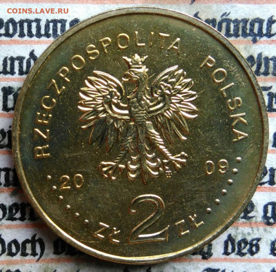 Польша 2 злотых 2009 года Ежи Попелушко до 04.08.2025 - IMG_20250724_232322