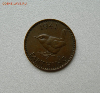 Великобритания 1 фартинг 1941 г. (Фауна) до 07.08.25 - DSCN6540.JPG