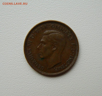Великобритания 1 фартинг 1941 г. (Фауна) до 07.08.25 - DSCN6541.JPG