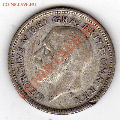 Ag Великобритания 6 пенсов 1927 до 20.02-22ч (1188) - img287