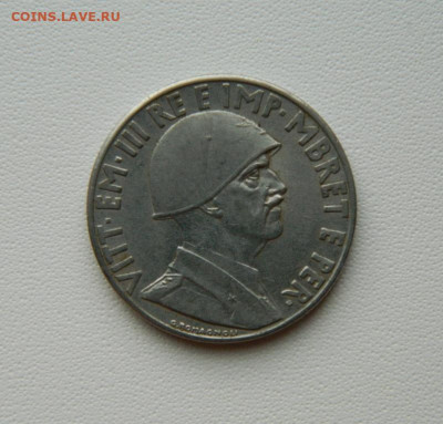 Албания 1 лек 1939 г. (Итальянская оккупация) до 08.08.25 - DSCN6598.JPG