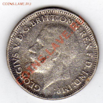 Ag Великобритания 6 пенсов 1935 до 20.02-22ч (1188) - img303