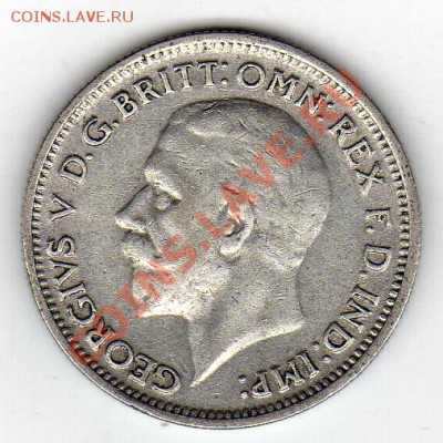 Ag Великобритания 6 пенсов 1936 до 20.02-22ч (1188) - img305