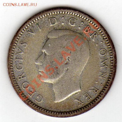 Ag Великобритания 6 пенсов 1937 до 20.02-22ч (1188) - img307