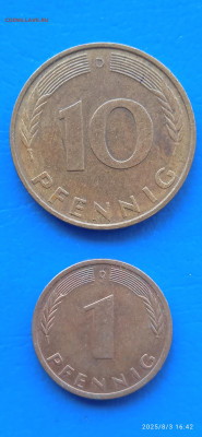 ГДР-1пф 1964.1981.1974.10пф-1967.1989г - 225