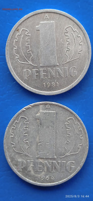 ГДР-1пф 1964.1981.1974.10пф-1967.1989г - 229