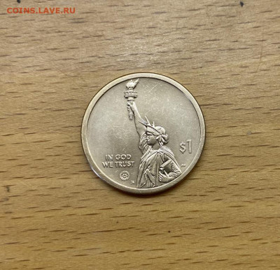 США 1$ доллар 2023 двор D Американские Инновации Огайо - ssha_1_dollar_2023_dvor_d_amerikanskie_innovacii_ogajo_podzemnaja_zheleznaja_doroga_unc (1)