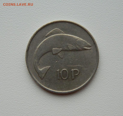 Ирландия 10 пенсов 1976 г. (Фауна) Крупная до 11.08.25 - DSCN6659.JPG