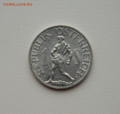 Австрия 1 шиллинг 1947 г. до 11.08.25 - DSCN6782.JPG
