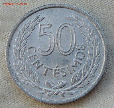 Уругвай 50 сентесимо 1965 №3 до 10.08.2025 - Уругвай 50 сентесимо 65.3.JPG