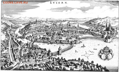 Частные выпуски нотгельдов Германии. Обзорная тема. - Люцерн в 1642 году