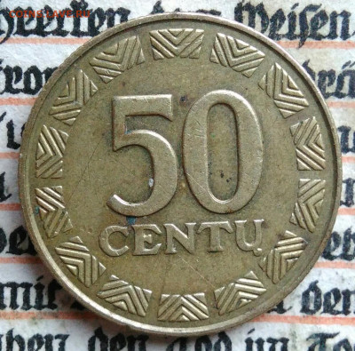 Литва 50 центов 2000 года до 11.08.2025 - IMG_20250803_145913