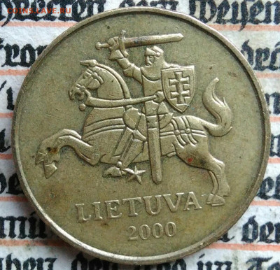 Литва 50 центов 2000 года до 11.08.2025 - IMG_20250803_145933