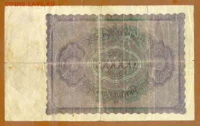Германия 100000 марок 1923 до 16.08. - Германия_100000марок-1923_спинка