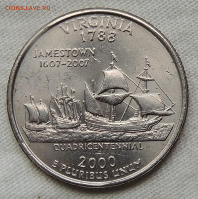 США ¼ доллара 2000 до 17.08.2025 - Вирджиния.JPG