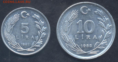 Турция 10 лир 1988 г.14.08.2025 г. 22 -00 МСК. - Турция1