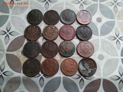 2 копейки 1814-1824, 16 штук до 17.08.2025 - 16дв (2)