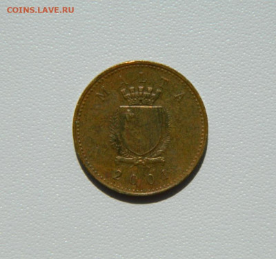 Мальта 1 цент 2001 г. (Фауна) до 19.08.25 - DSCN6838.JPG