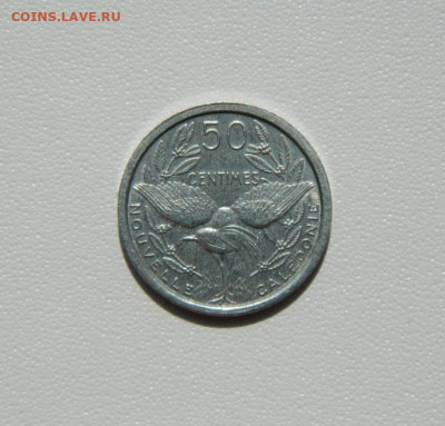 Фр. Новая Каледония 50 сантимов 1949 г. (Фауна) до 19.08.25 - DSCN6926.JPG