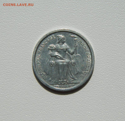 Фр. Новая Каледония 50 сантимов 1949 г. (Фауна) до 19.08.25 - DSCN6927.JPG