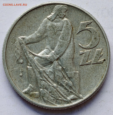 Польша 5 злотых 1974 г. до 20.08 - 20а