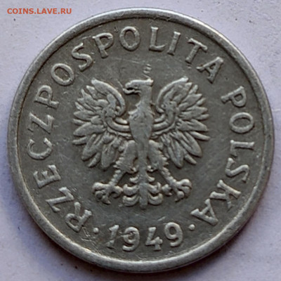 Польша 10 грошей 1949 г. до 20.08 - 67б