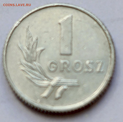 Польша 1 грошей 1949 г. до 20.08 - 75а
