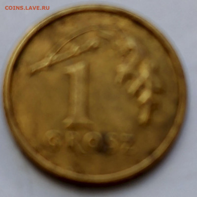 Польша 1 грошей 2003 г. до 20.08 - 76а