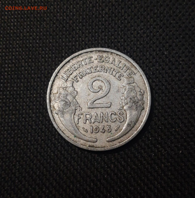 ФРАНЦИЯ 2 ФРАНКА 1948 года До 20.08 - 20250306_222945